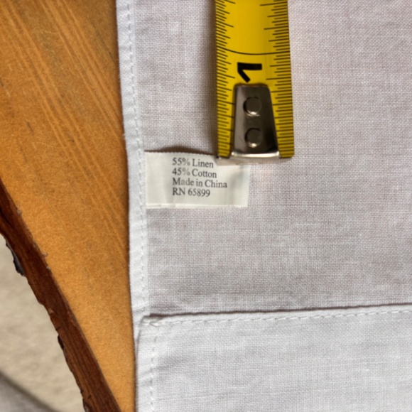 Vintage Fern Frond  Embroidered Tea Towel - Picture 6 of 6